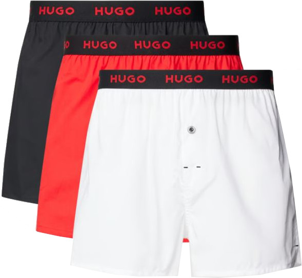Levně Hugo Boss 3 PACK - pánské trenky HUGO 50510216-003 L