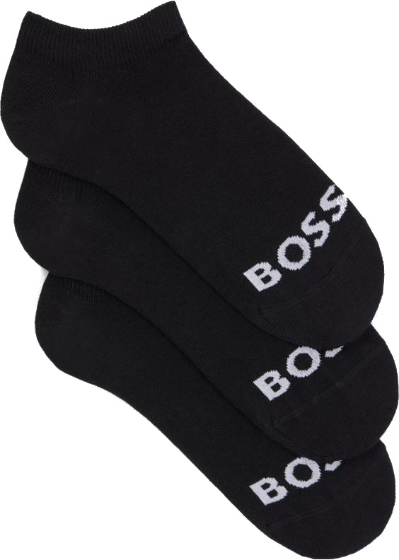 Hugo Boss 3 PACK - dámské ponožky BOSS 50502073-001 35-38