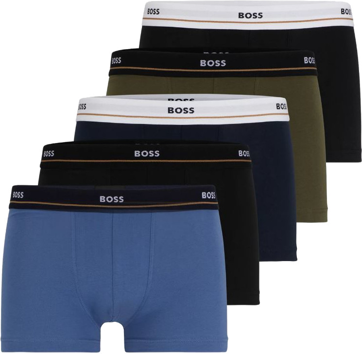 Hugo Boss 5 PACK - pánské boxerky BOSS 50508889-984 XL