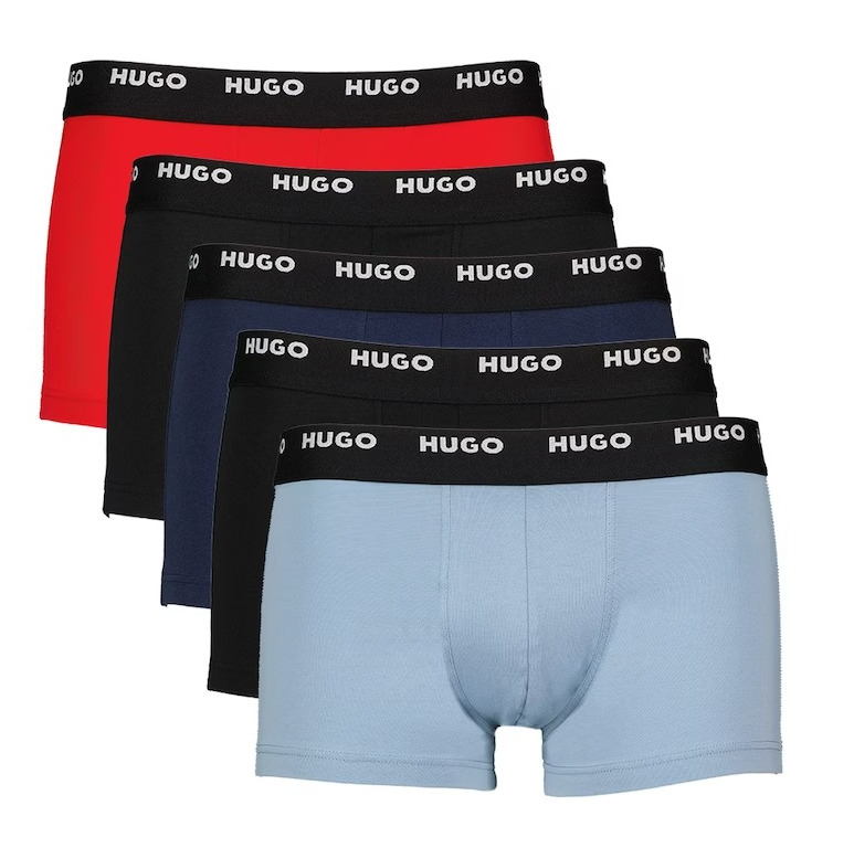 Hugo Boss 5 PACK - férfi boxeralsó HUGO 50479944-988 XXL