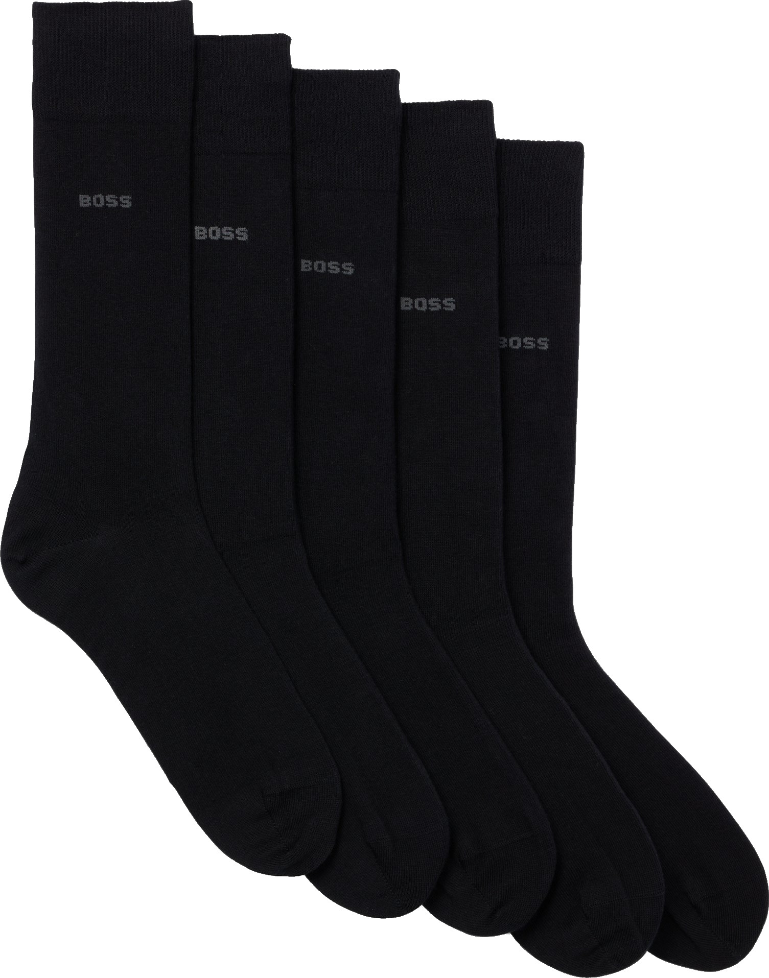 Hugo Boss 5 PACK - pánske ponožky BOSS 50478221-001 39-42