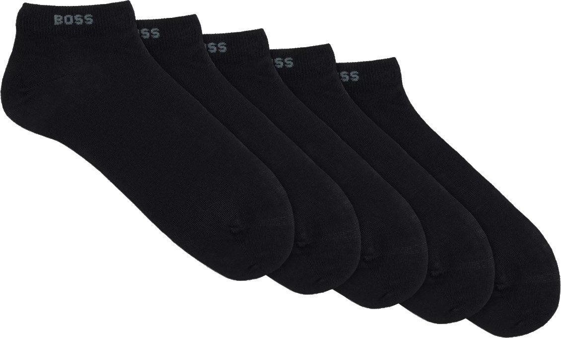 Hugo Boss 5 PACK - pánske ponožky BOSS 50493197-001 39-42