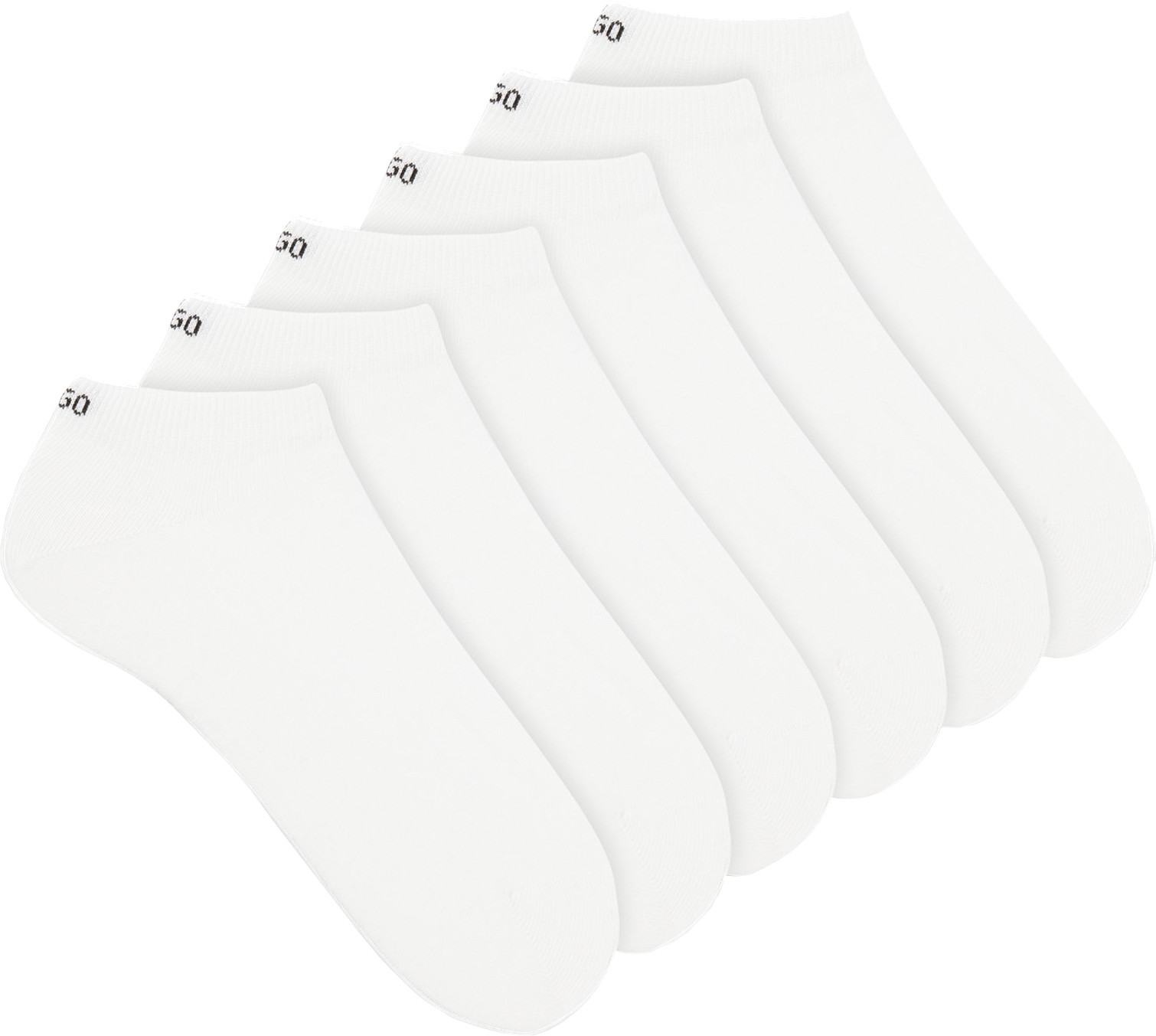 Hugo Boss 6 PACK - pánské ponožky HUGO 50480223-100 43-46