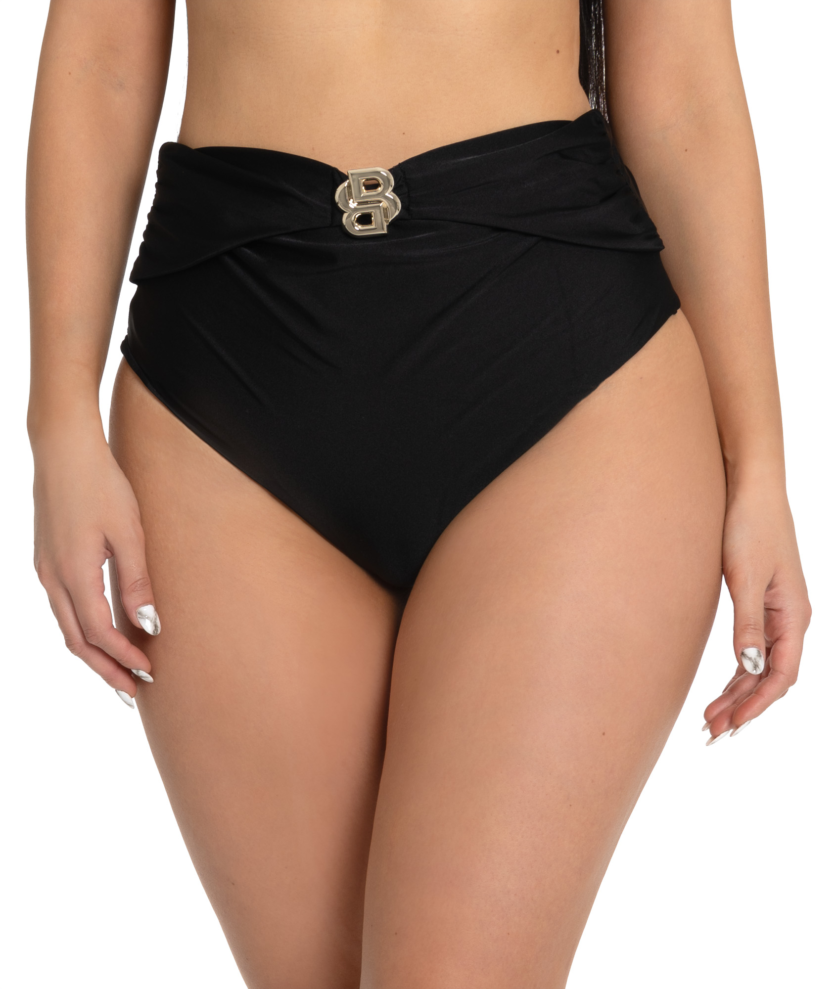 Hugo Boss Dámské plavkové kalhotky BOSS Bikini 50515505-001 L