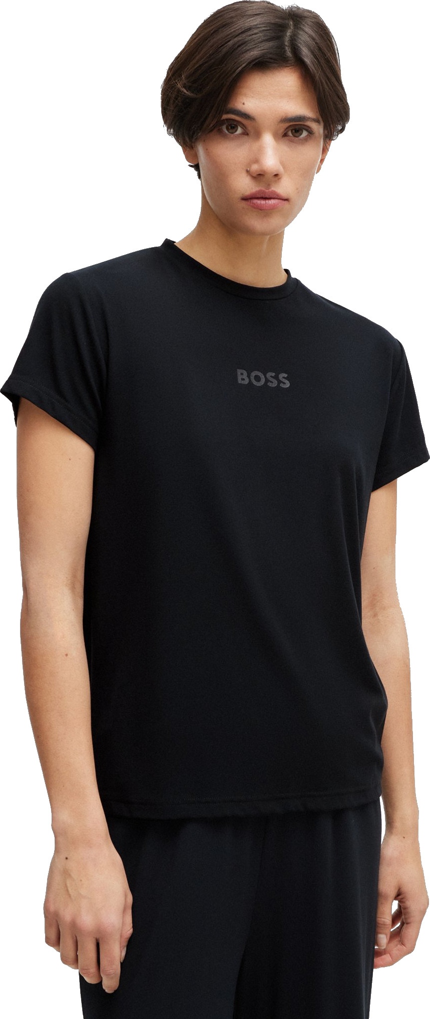 Hugo Boss Dámské triko BOSS Regular Fit 50515594-001 M