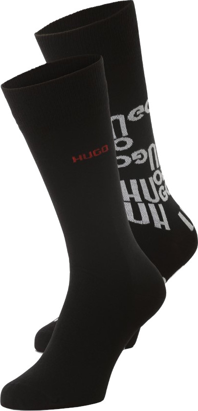 Hugo Boss 2 PACK - pánske ponožky HUGO 50510802-001 39-42
