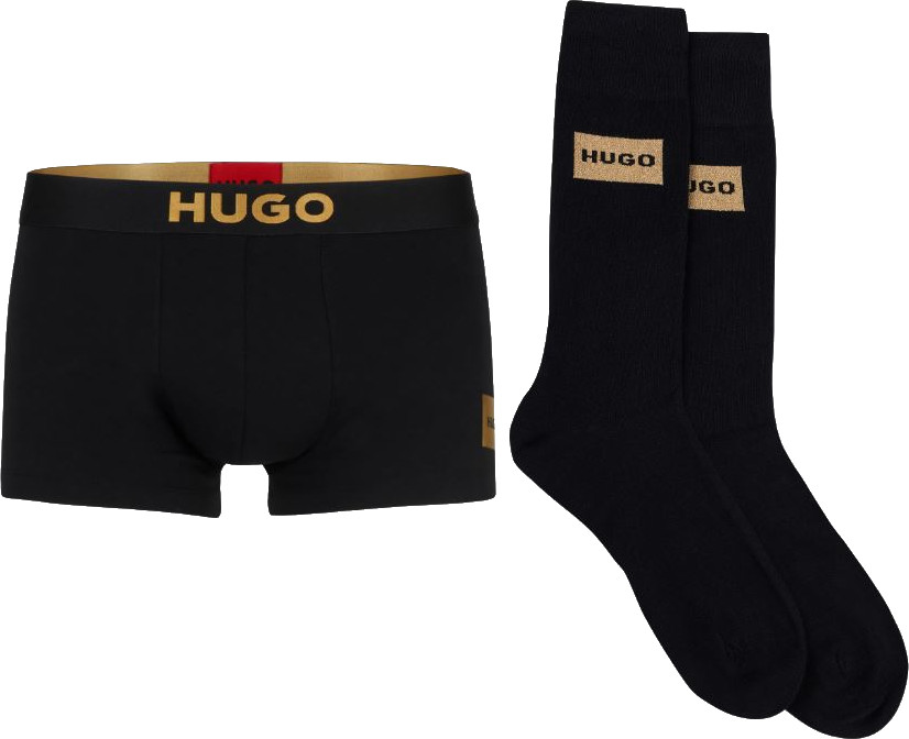 Hugo Boss Pánska darčeková sada HUGO - ponožky a boxerky 50501446-001 M