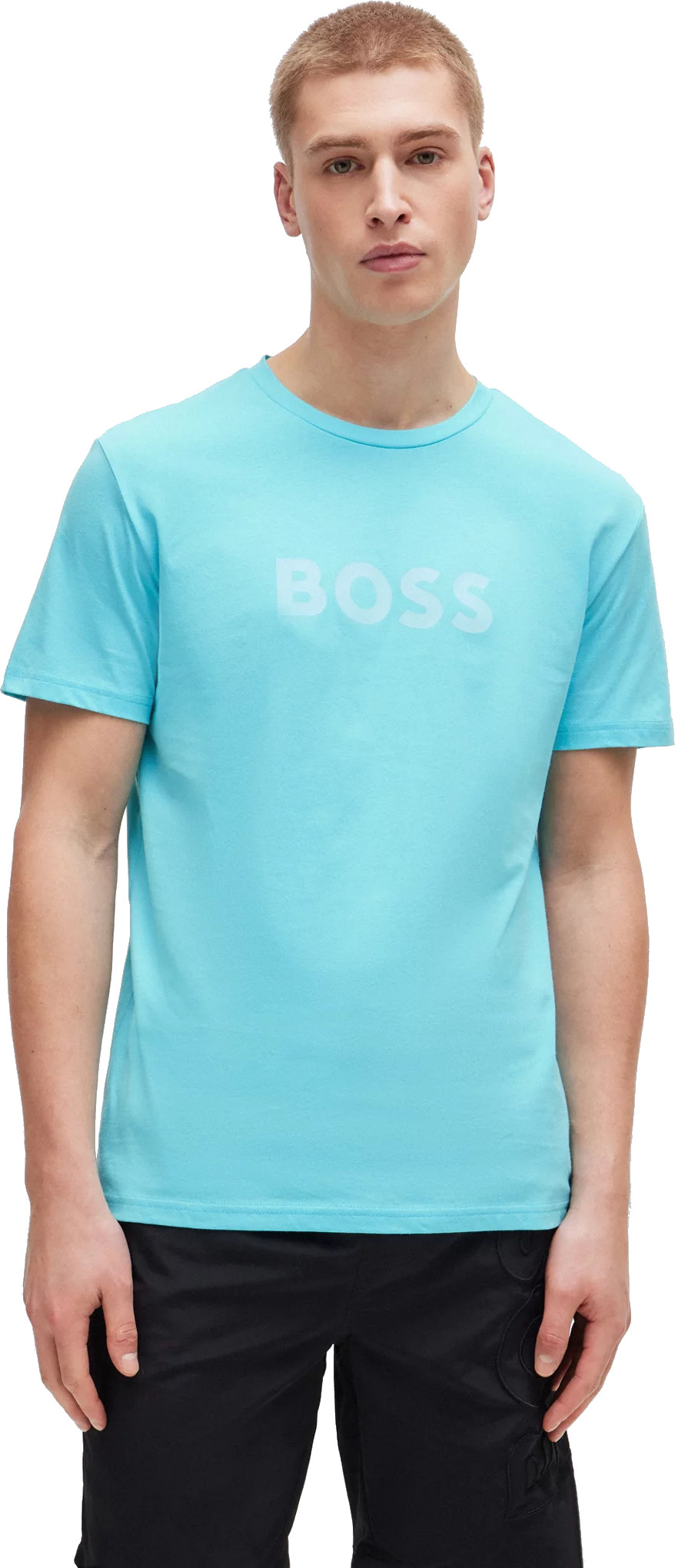 Hugo Boss Pánske tričko BOSS Regular Fit 50503276-442 L