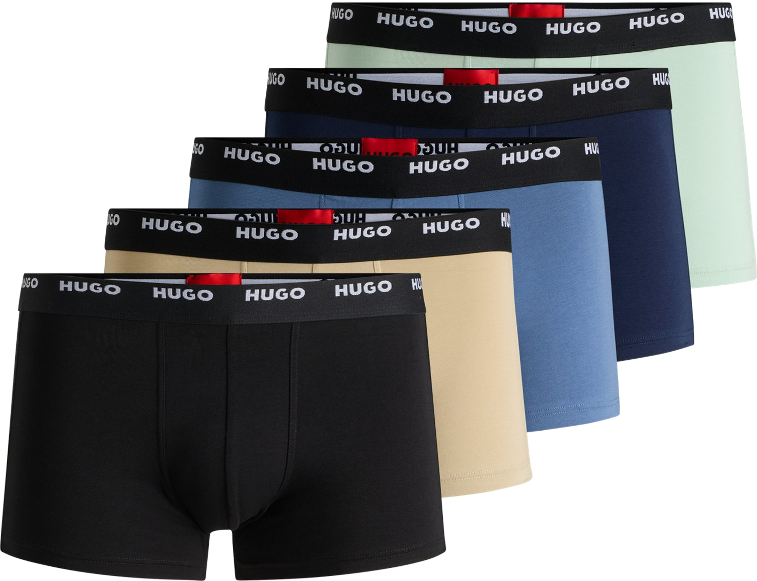 Hugo Boss 5 PACK - pánské boxerky HUGO 50479944-981 XXL