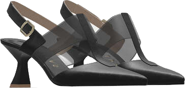 Hispanitas Dámské kožené sandály HV243369 Black/Humo 42