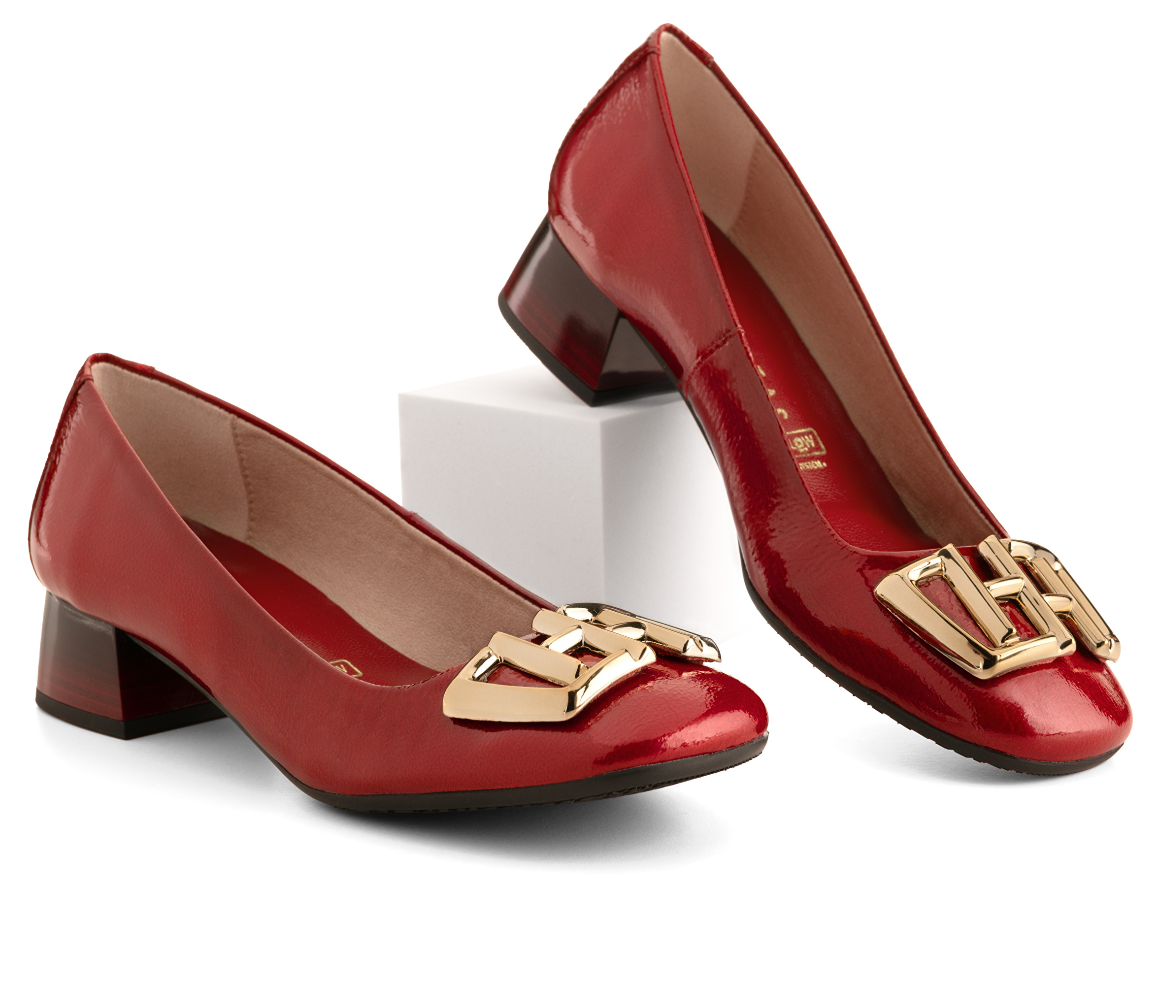 Hispanitas Női alkalmi cipő HI232959 Red Pasion 40