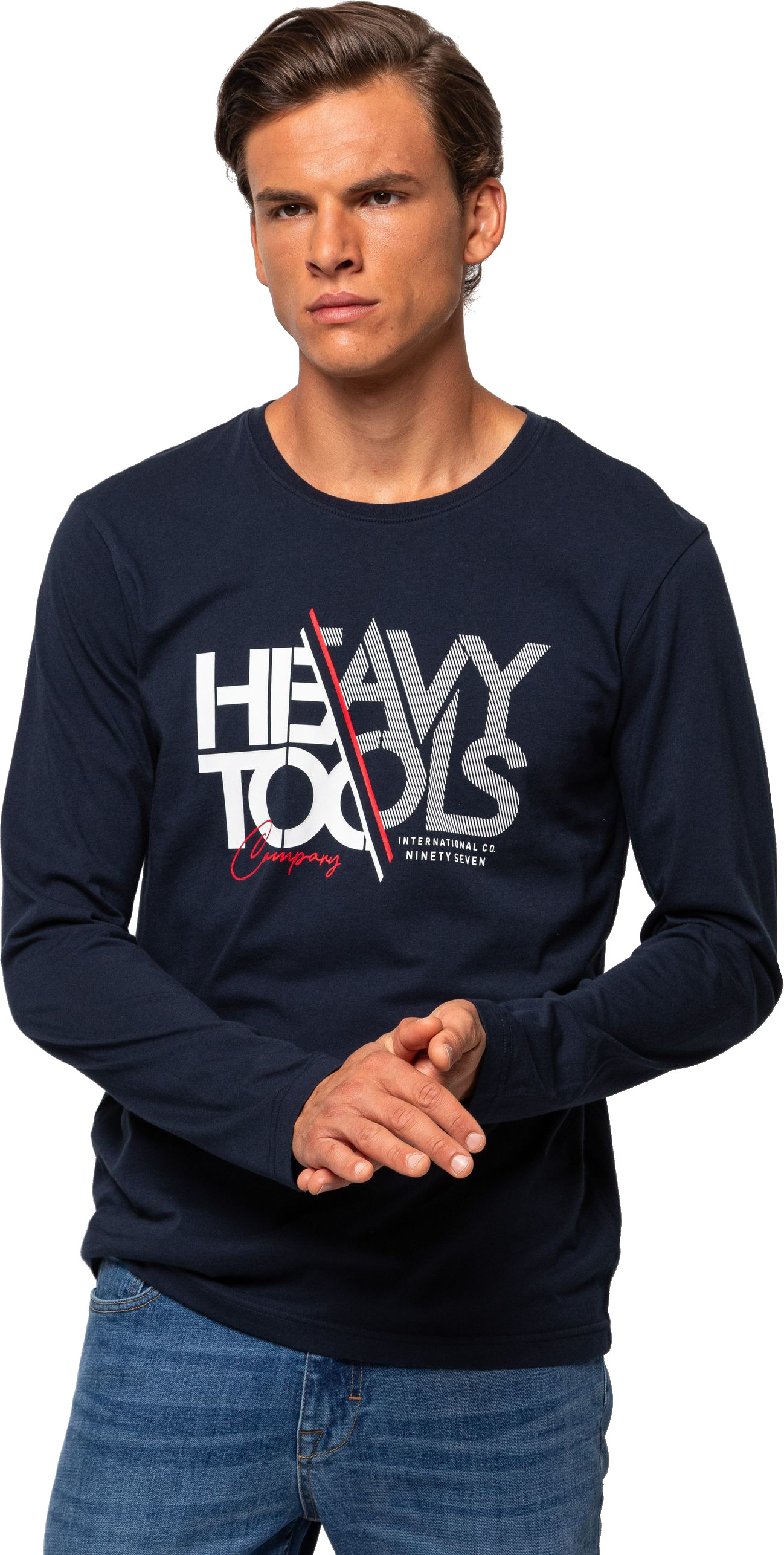 Levně Heavy Tools Pánské triko Cap C1W23424NA XL