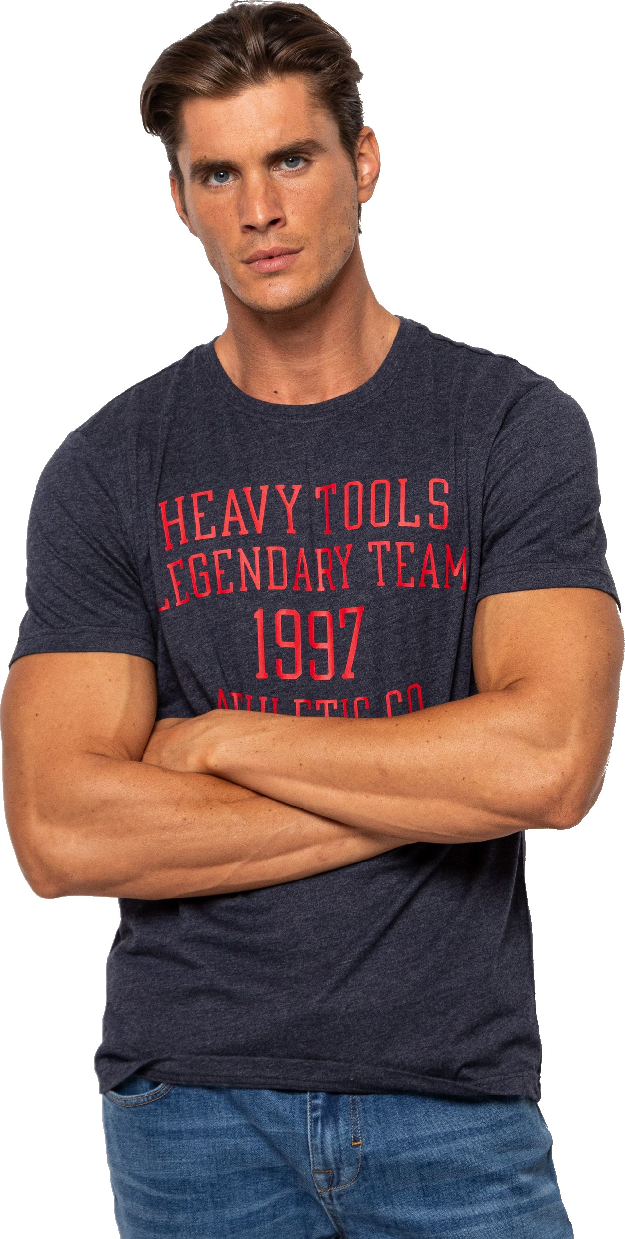 Heavy Tools Pánské triko Moral C3W23535OR XL