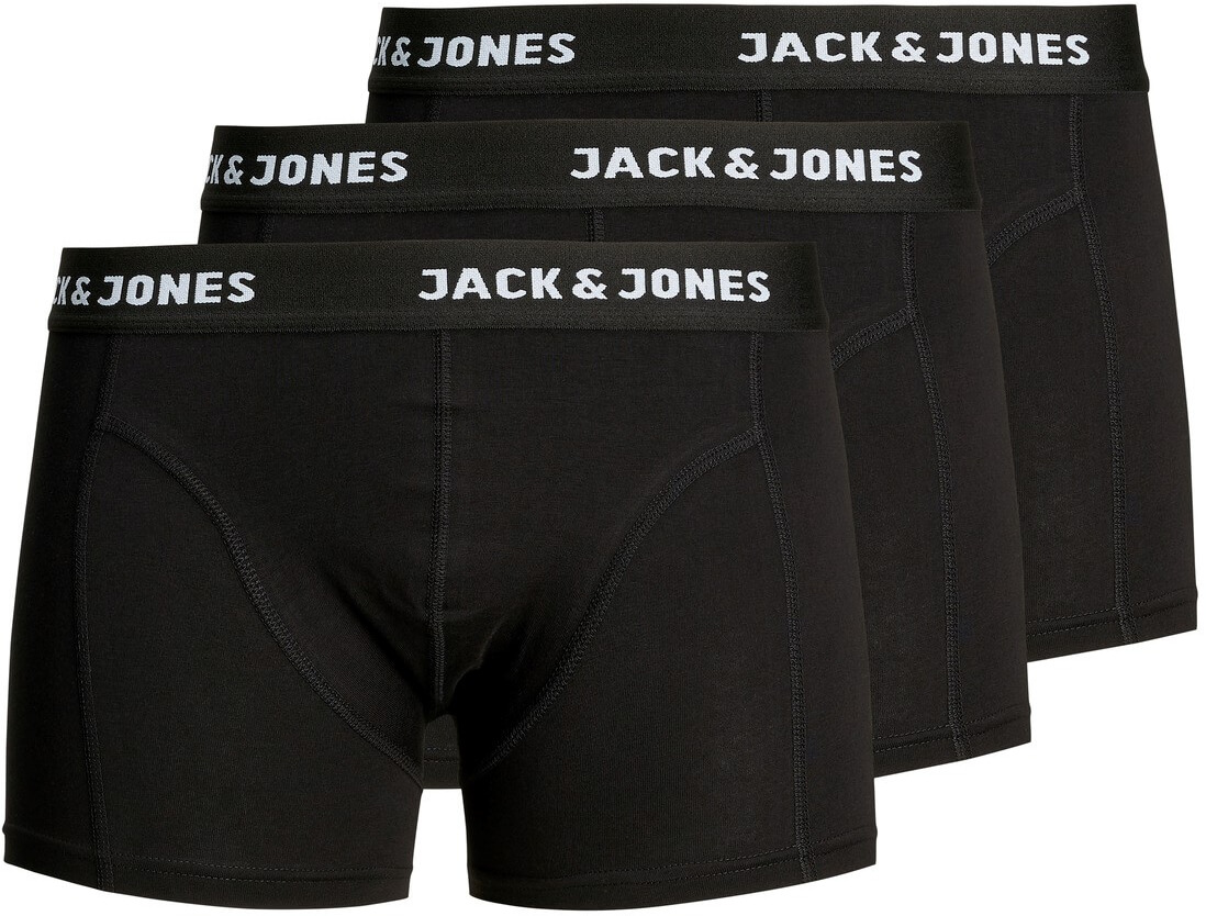 Jack&Jones 3 PACK - pánske boxerky JACANTHONY 12171944 Black XXL + 2 mesiace na vrátenie tovaru