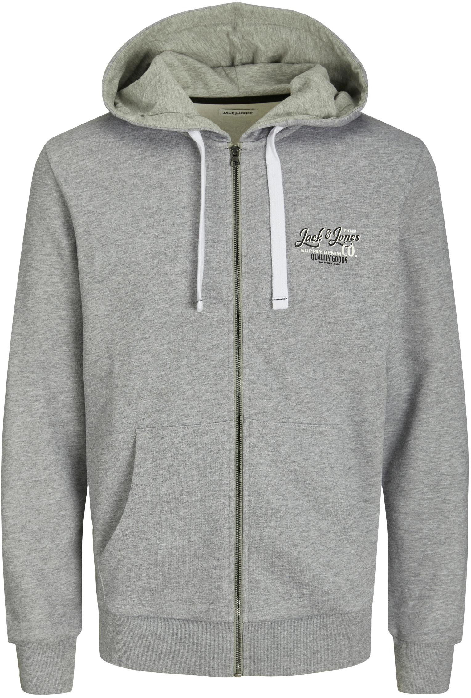 Jack&Jones Férfi sportfelső JJANDY 12225415 Light Grey Melange XL