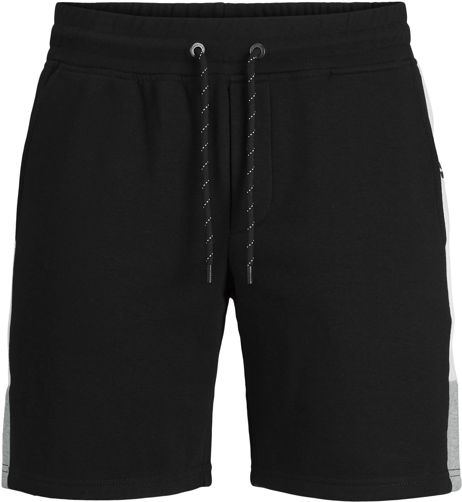 Jack&Jones Férfi rövidnadrágnadrág JPST LOGO 12198008 Black S