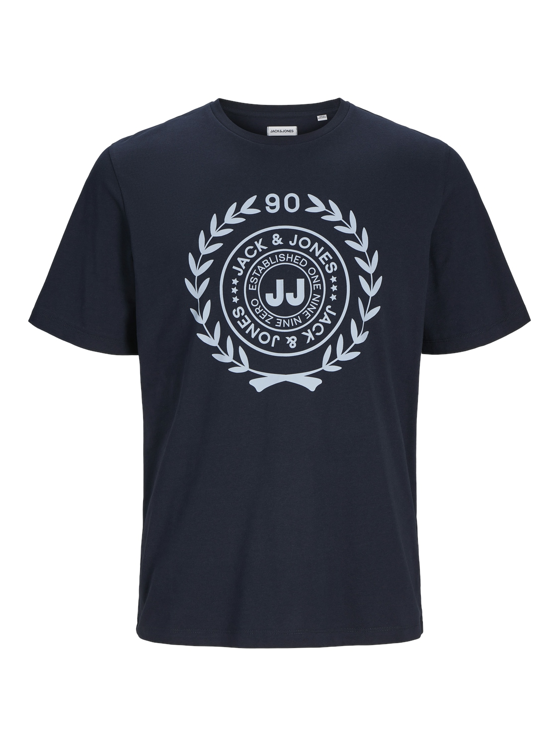 Jack&Jones Pánske tričko JACATHENS Standard Fit 12263166 Night Sky L