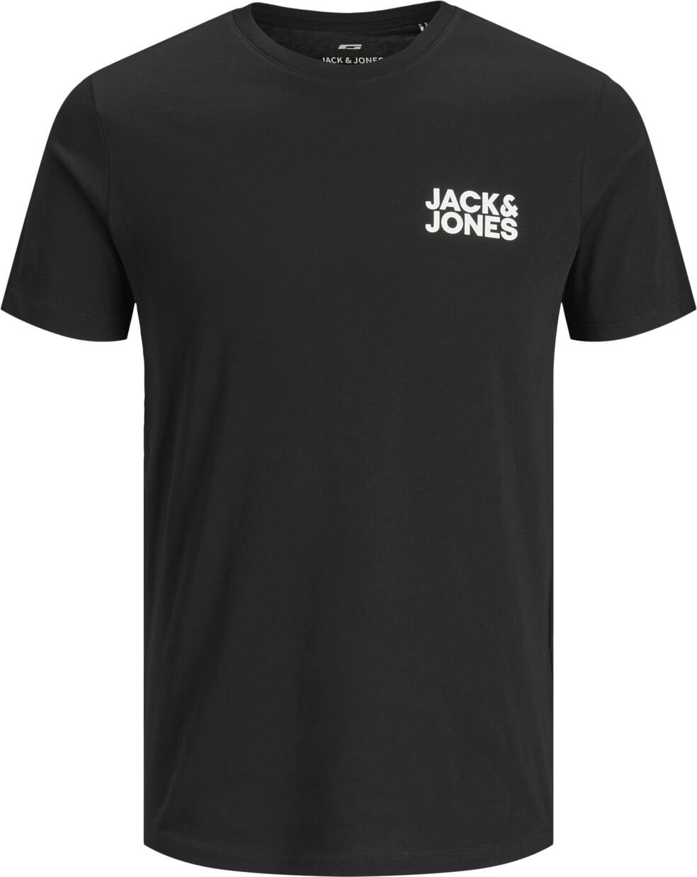Jack&Jones Pánske tričko JJECORP Slim Fit 12151955 Black M