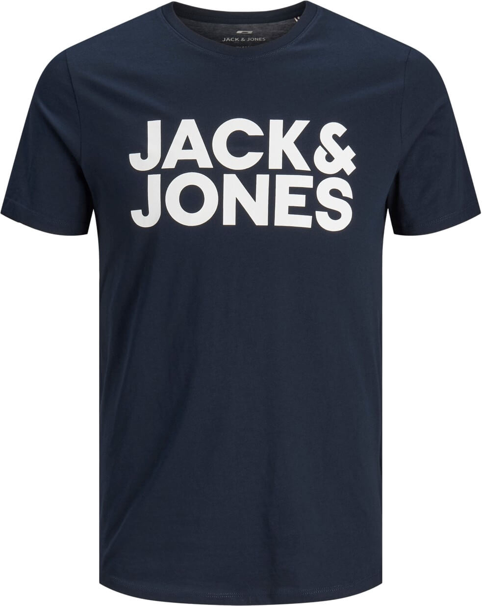 Jack&Jones Pánské triko JJECORP 12151955 Navy Blazer Slim M