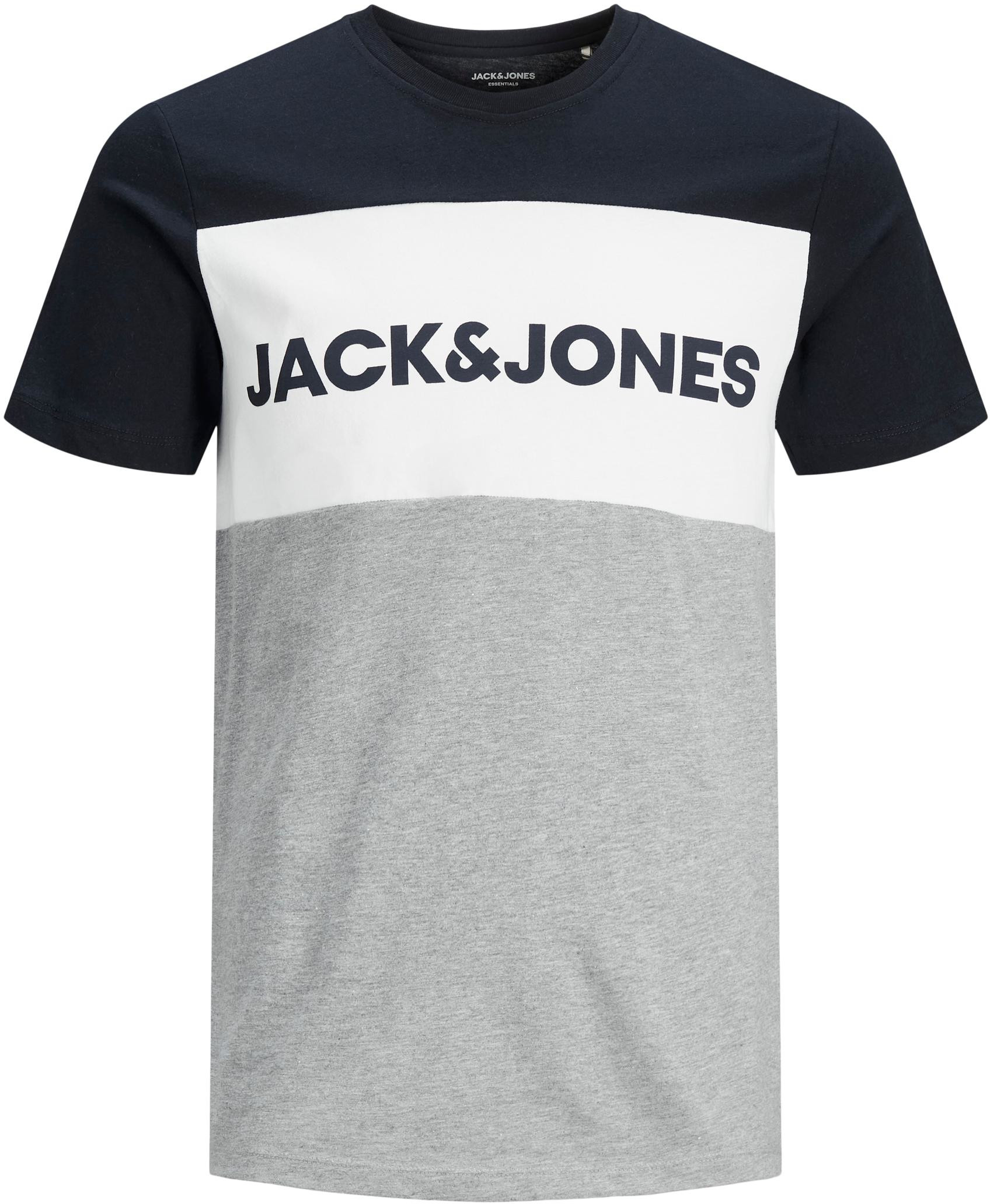 Jack&Jones Férfi póló JJELOGO Regular Fit 12173968 Navy Blazer S