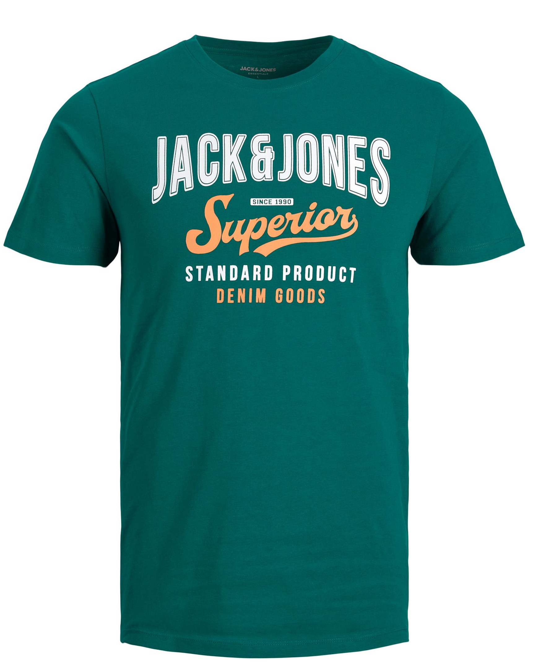 Jack&Jones Férfi póló JJELOGO Regular Fit 12220500 Storm S
