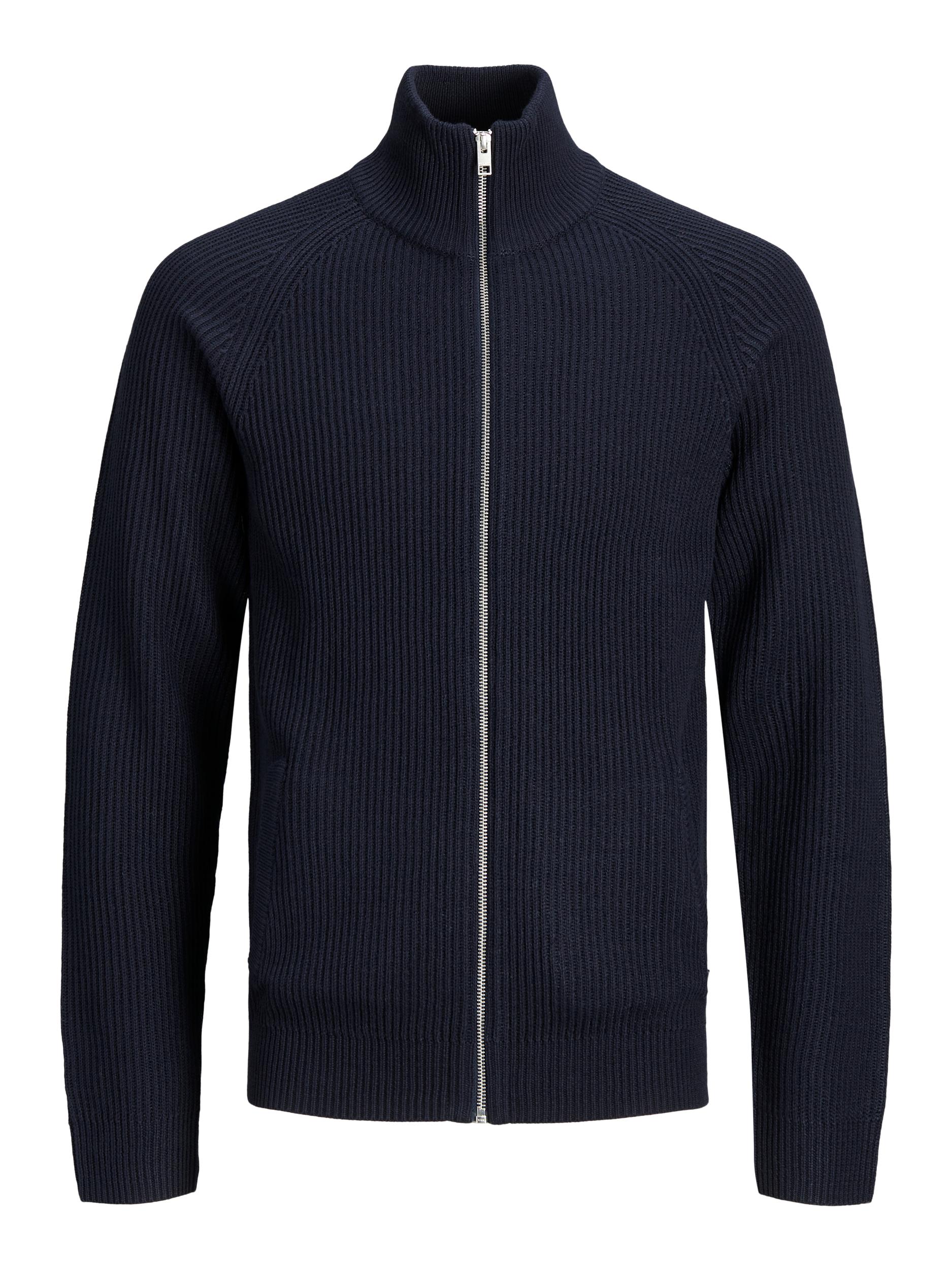 Jack&Jones Férfi pulóver JJPANNEL 12220819 Navy Blazer L