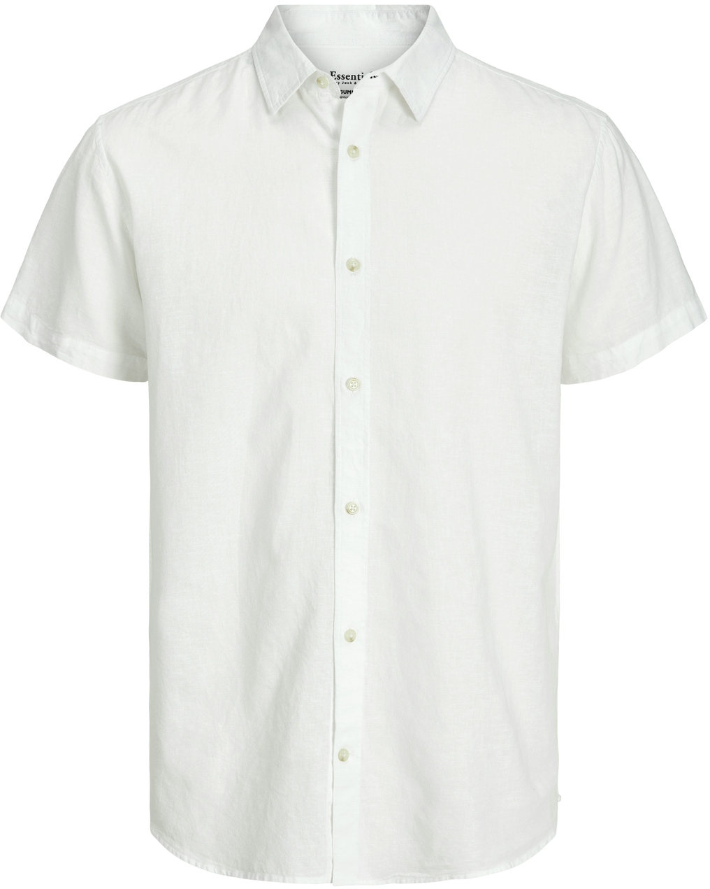 Jack&Jones Pánska košeľa JJESUMMER Comfort Fit 12248383 White XL