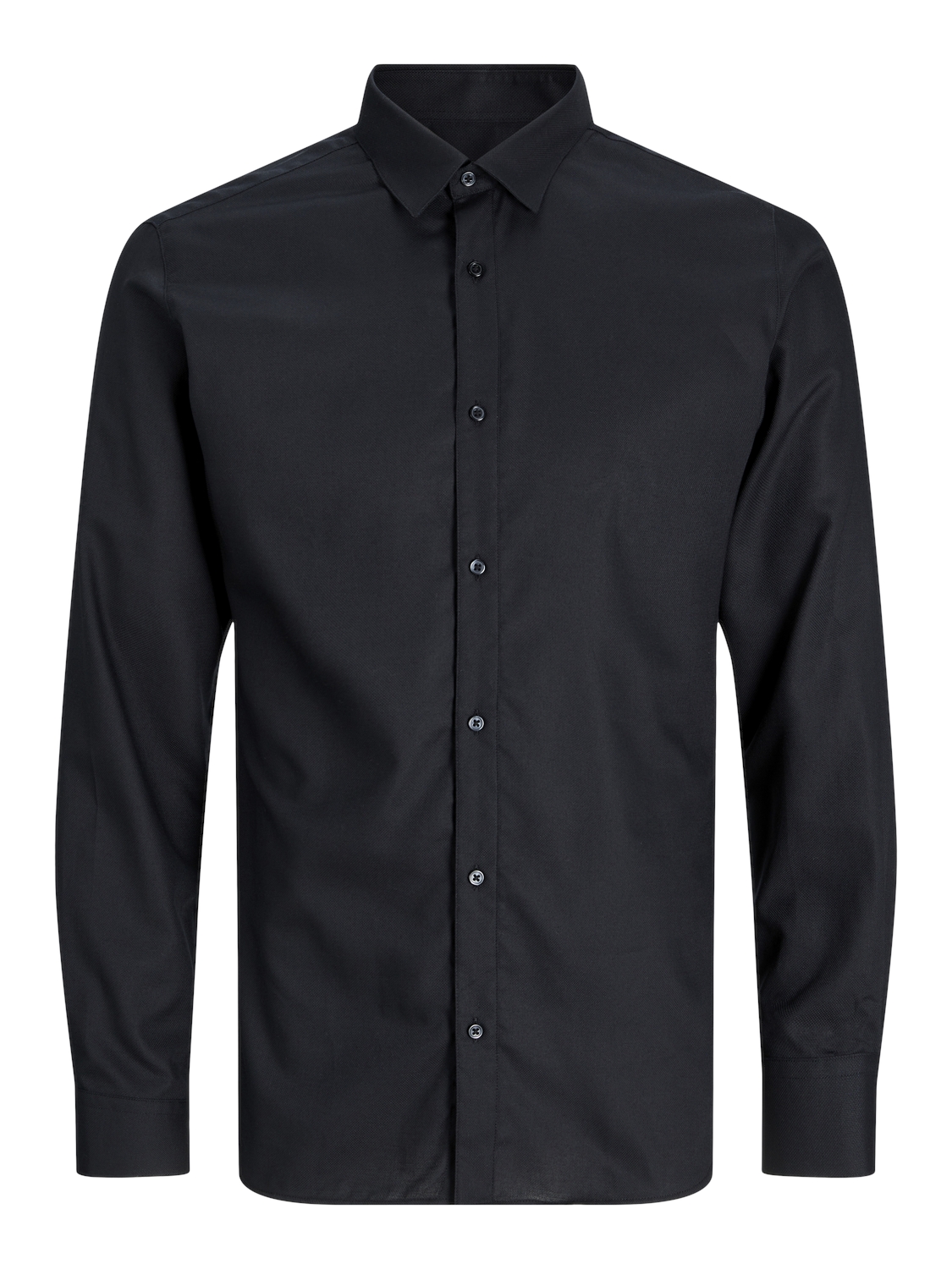 Jack&Jones Pánska košeľa JJJOE Slim Fit 12260426 Black S