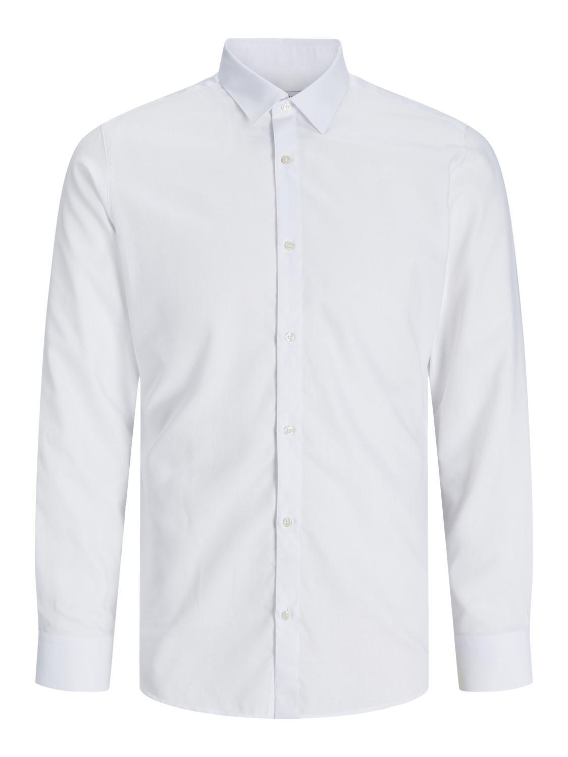 Jack&Jones Pánska košeľa JJJOE Slim Fit 12260426 White XL