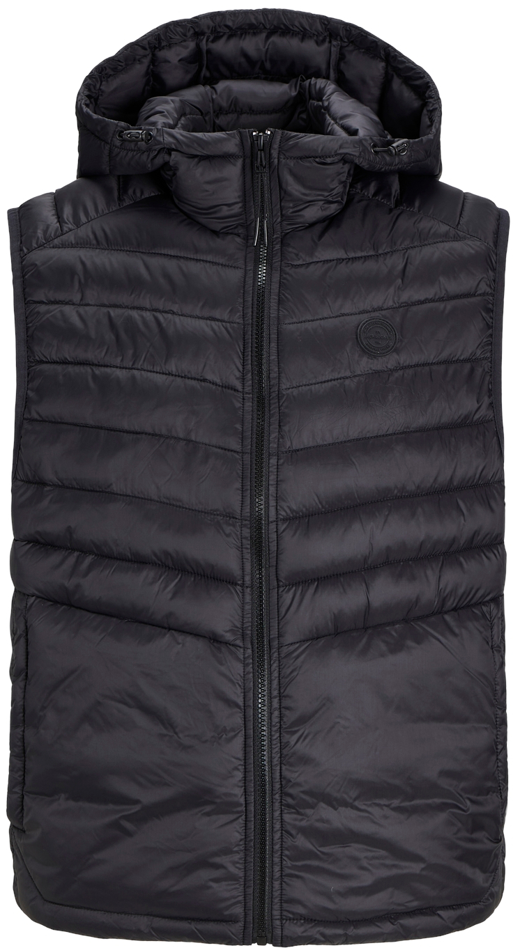 Jack&Jones Pánska vesta JJESPRINT 12258452 Black S