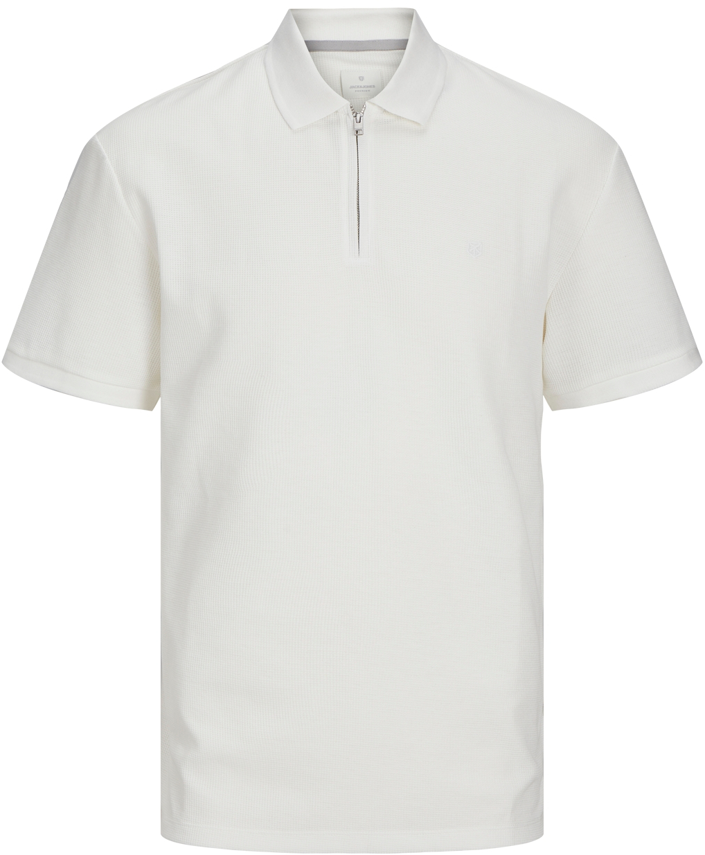 Jack&Jones Pánské polo triko JPRCCJOHNNY Standard Fit 12255578 Cloud Dancer XXL