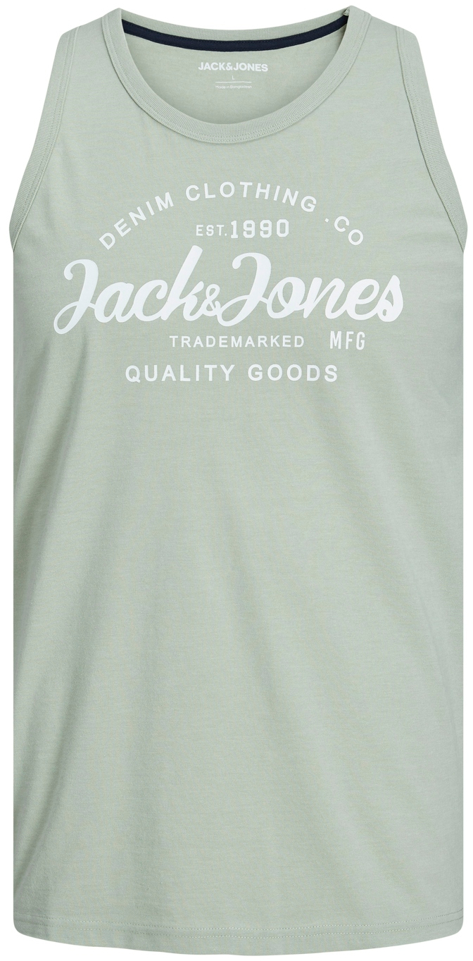 Jack&Jones Pánske tielko JJFOREST Standard Fit 12248622 Desert Sage L