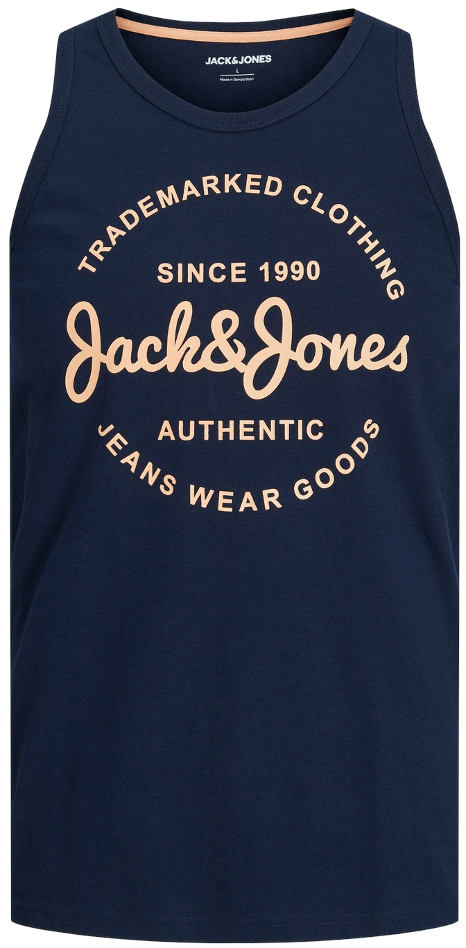 Jack&Jones Pánske tielko JJFOREST Standard Fit 12248622 Navy Blazer XL