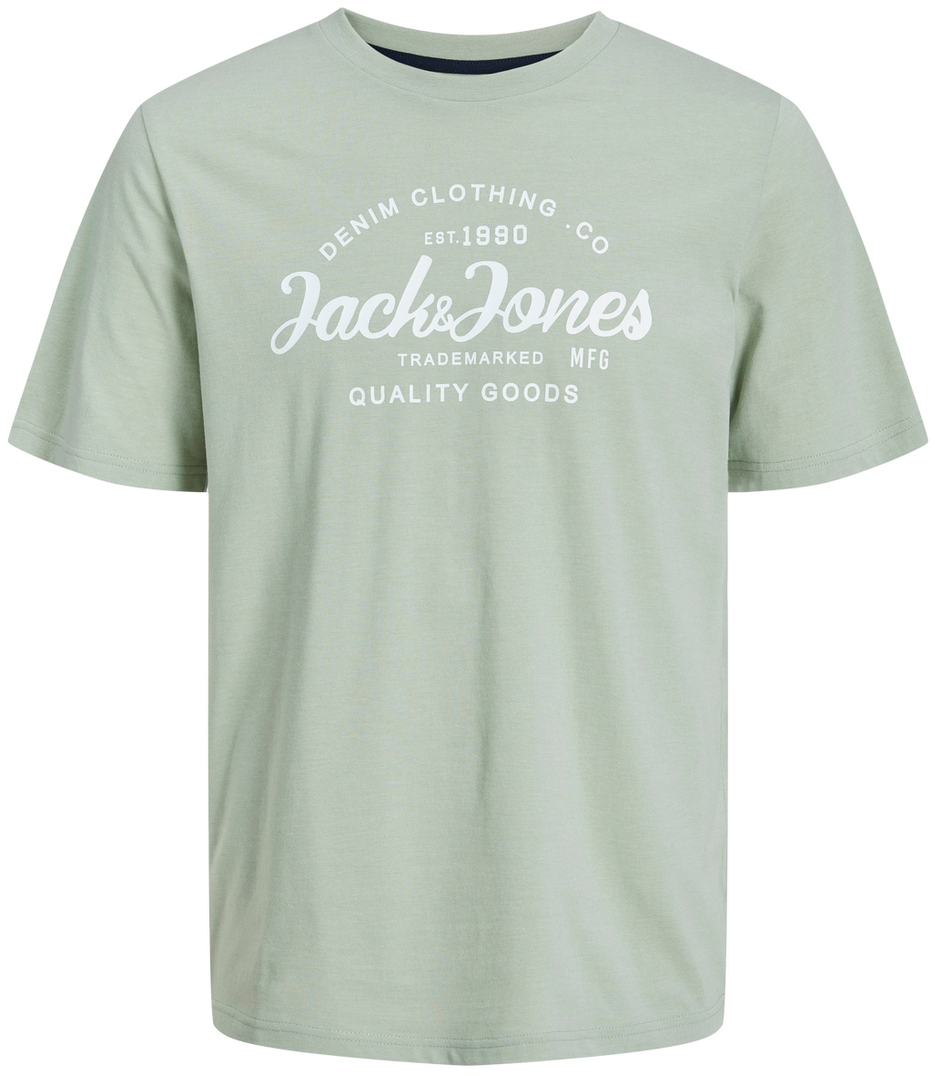 Jack&Jones Pánske tričko JJFOREST Standard Fit 12247972 Desert Sage M