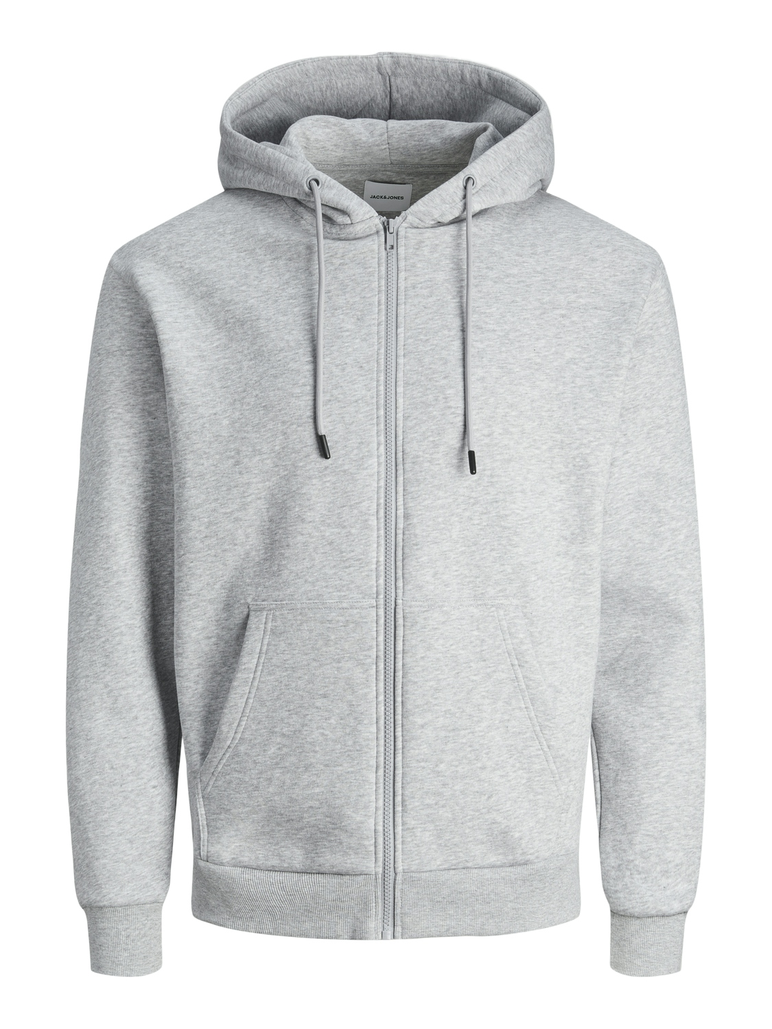 Jack&Jones Pánská mikina JJEBRADLEY Relaxed Fit 12249342 Light Grey Melange S