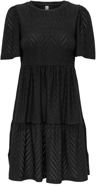Levně Jacqueline de Yong Dámské šaty JDYCARLA Regular Fit 15254680 Black M