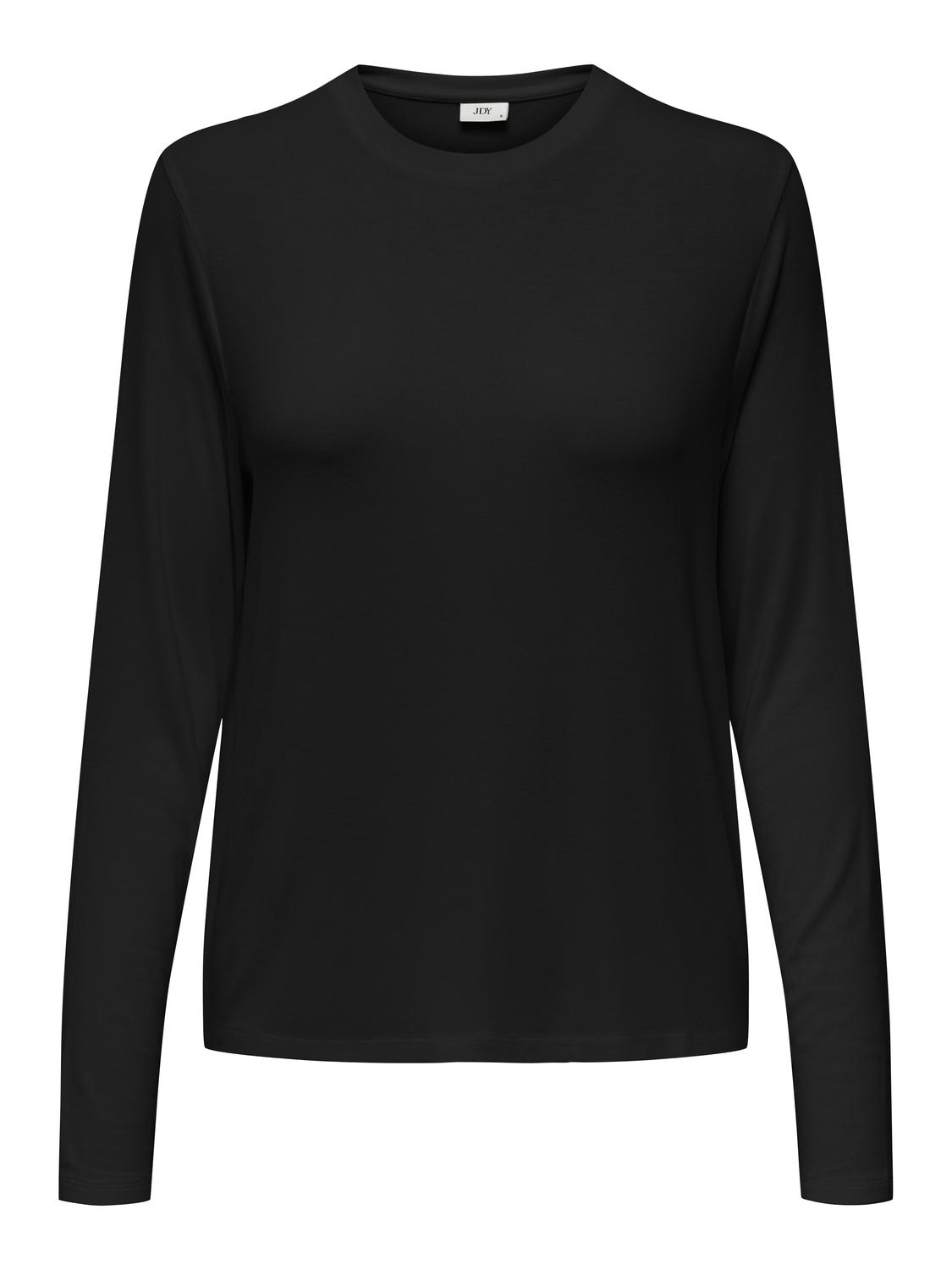 Jacqueline de Yong Dámské triko JDYCOMO Regular Fit 15328943 Black XL