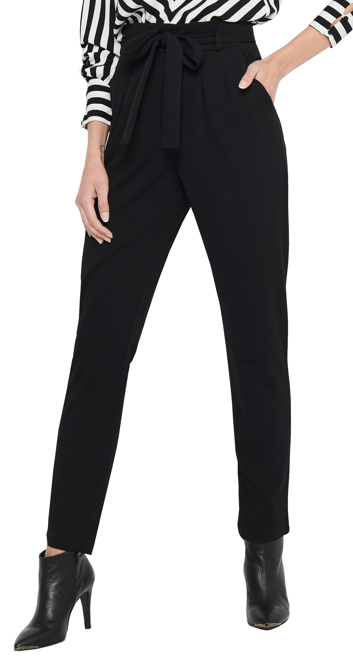 Levně Jacqueline de Yong Dámské kalhoty JDYTANJA Regular Fit 15205820 Black XS/32