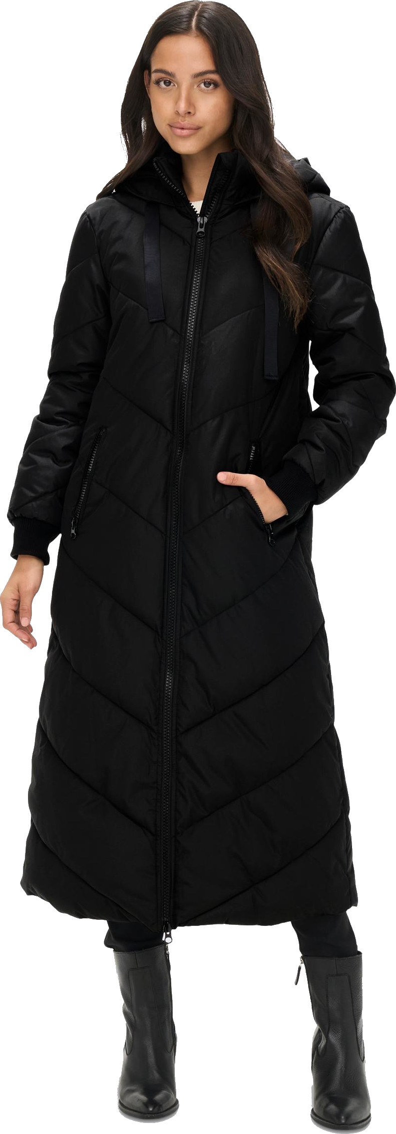 Jacqueline de Yong Dámský kabát JDYSKYLAR 15265404 Black M