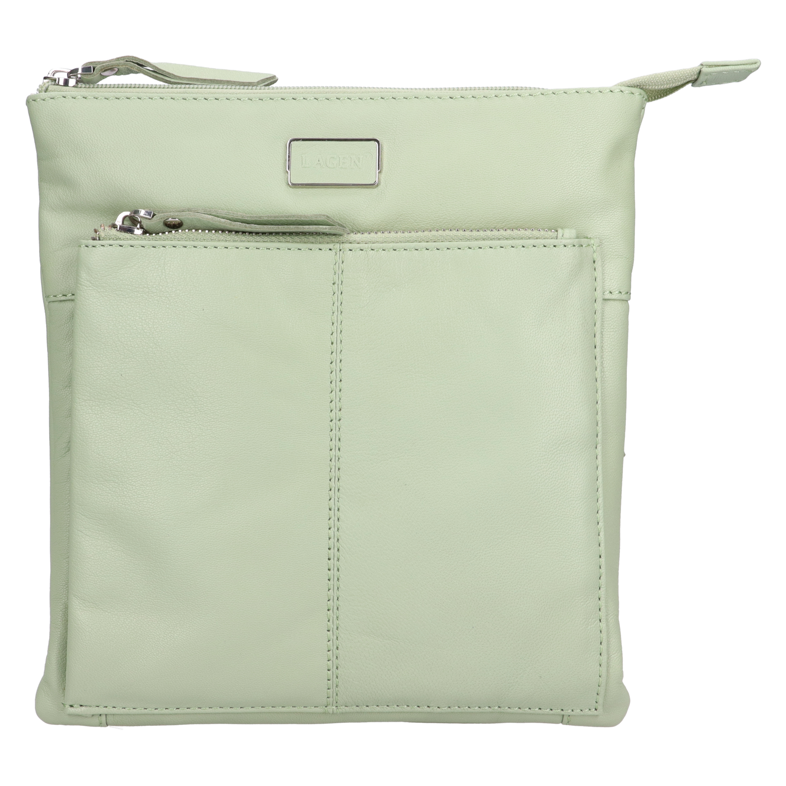 Lagen Dámska kožená crossbody kabelka BLC-4594-20 S.GREENN