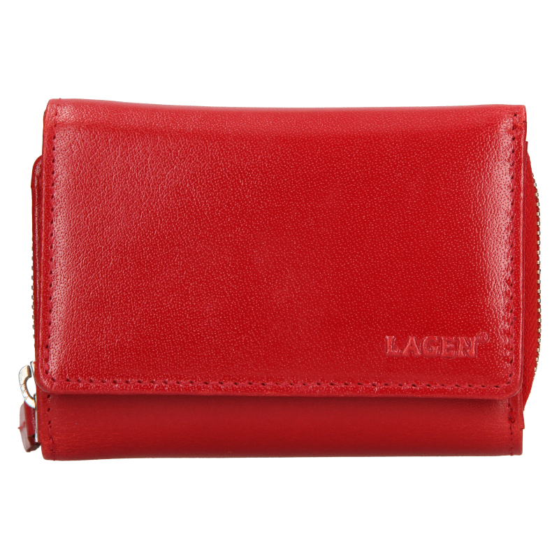 Lagen Női bőr pénztárca 19065 Red