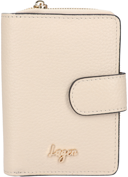 Lagen Dámská kožená peněženka BLC/5584/922 OFF WHITE