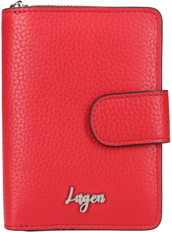 Lagen Dámská kožená peněženka BLC/5584 RED
