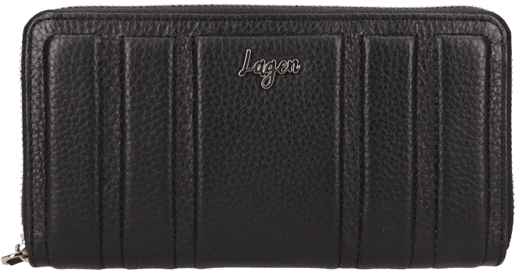 Lagen Dámská kožená peněženka BLC/5690 BLK