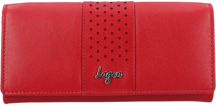 Lagen Dámska kožená peňaženka BLC/5691 RED