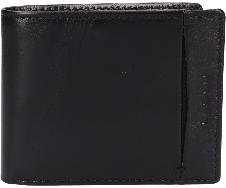 Lagen Pánská kožená peněženka 50750 BLACK/BLACK