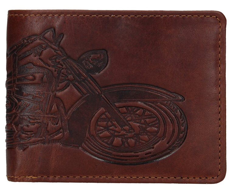Lagen Pánská kožená peněženka 6535 Brown