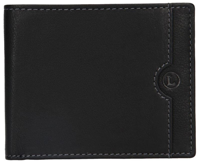 Lagen Pánska kožená peňaženka blc/4231/219 Black