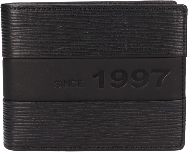 Lagen Pánska kožená peňaženka BLC/5701 BLK