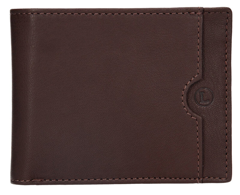 Lagen Pánská kožená peněženka BLC/4124 BRN